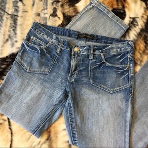 Rue21 Twenty-One Black Medium Wash Jeans